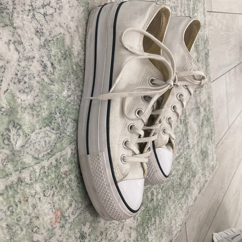Platform Converse. Only Worn Twice. - image 3
